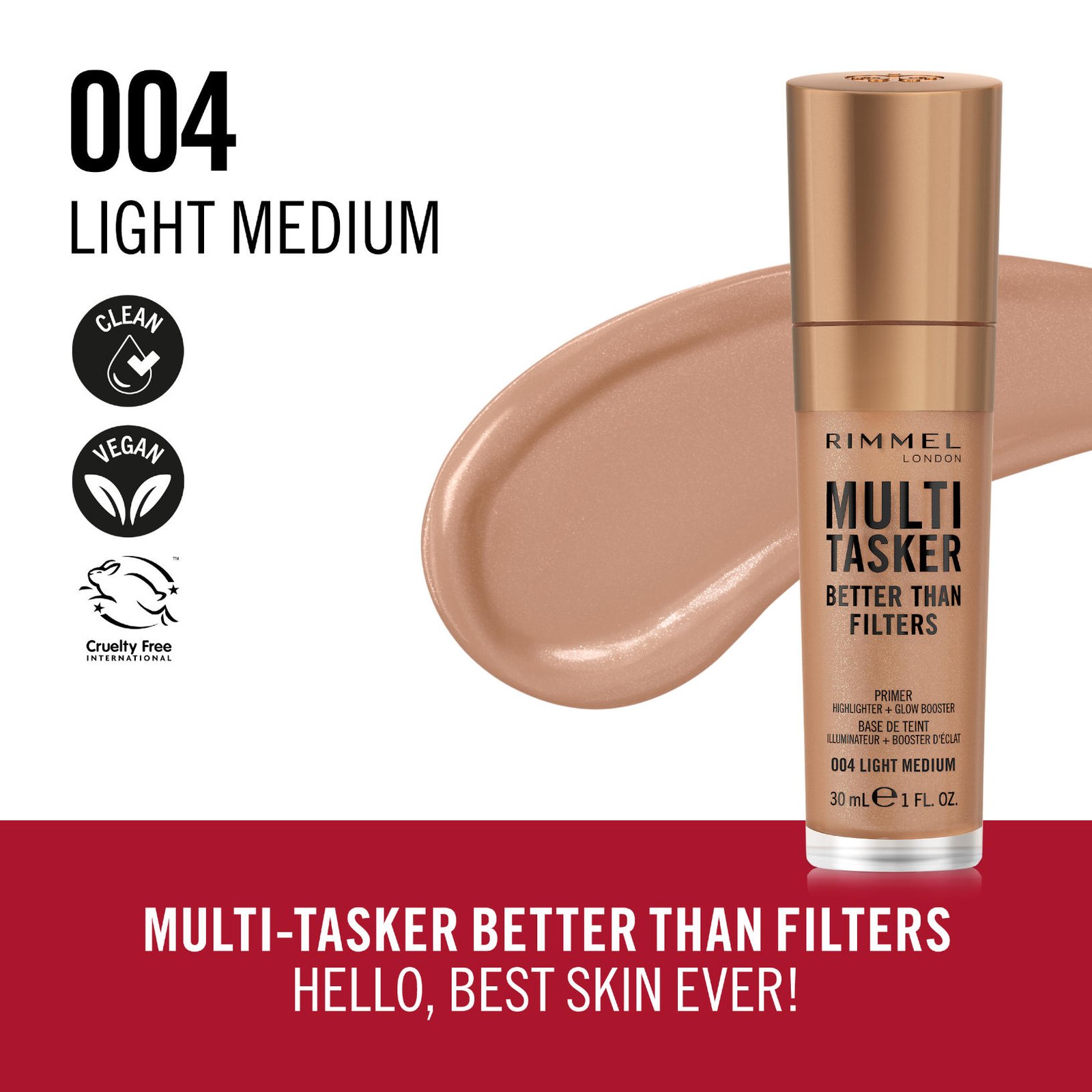 Rimmel Multi Tasker Better Than Filters 3 in 1 Primer 008 Rich - Image 9